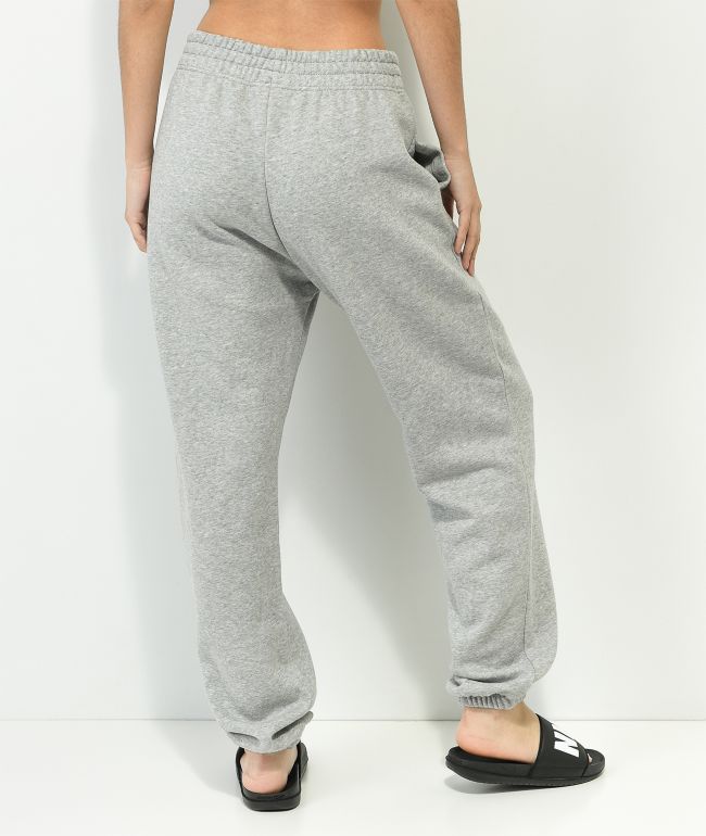 Nike NSW Grey Fleece Sweatpants - thumbnail 2
