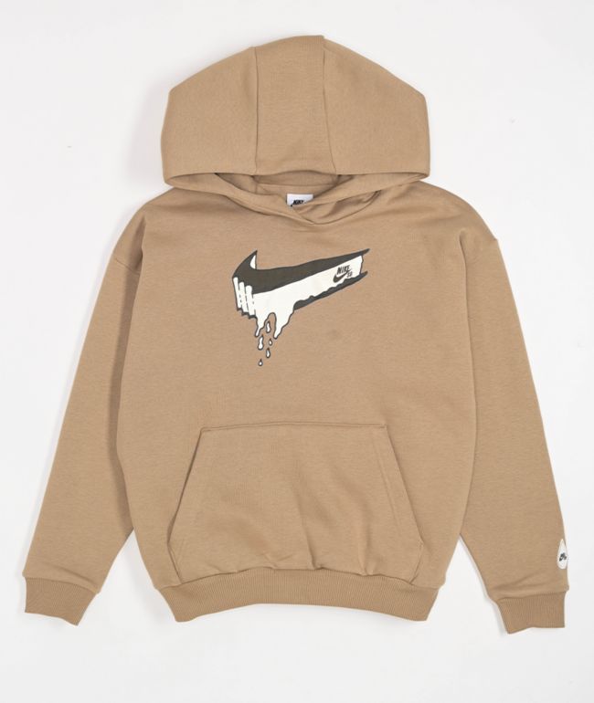 Nike SB Kids EasyOn Parachute Beige Hoodie