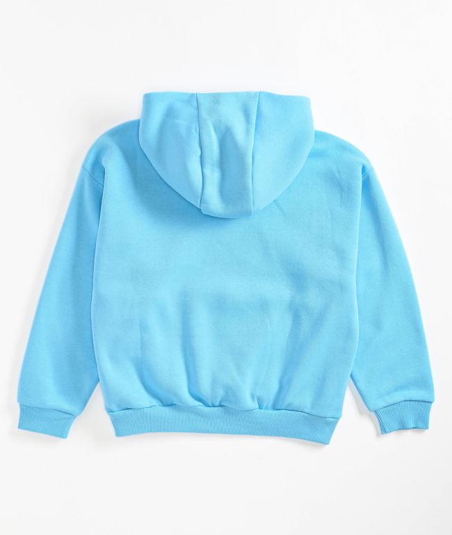 Nike SB Kids Icon Light Blue Hoodie - thumbnail 2