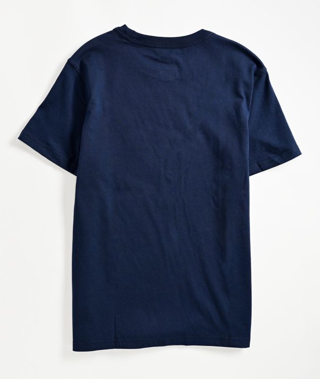 Nike SB Kids Icon Navy T-Shirt - thumbnail 2