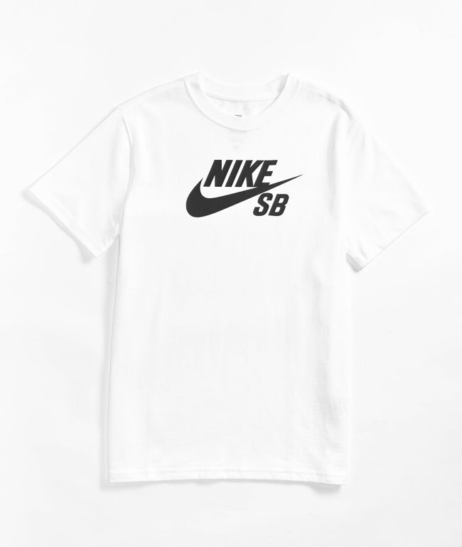 Nike SB Kids Logo White T-Shirt