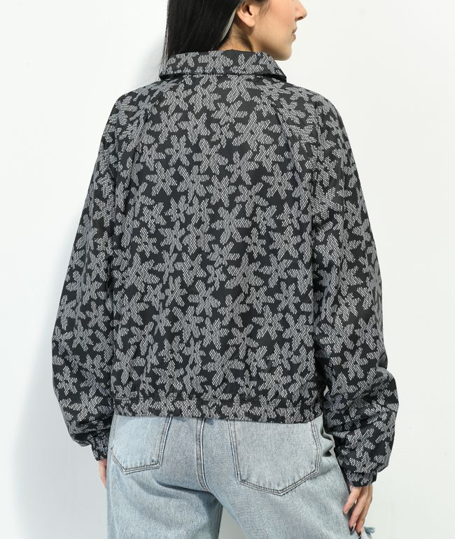 Nike Sportswear AOP Sport Daisy Black Jacket - thumbnail 2