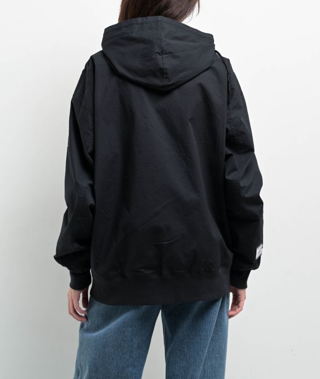 Nike Sportswear Black Oversized Dance Jacket - thumbnail 2
