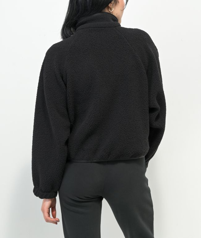 Nike Sportswear Black Sherpa Jacket - thumbnail 2