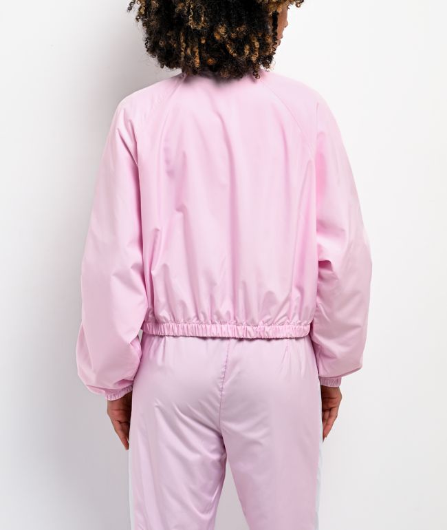 Nike Sportswear Classic UV Pink Oversized Track Jacket - thumbnail 2