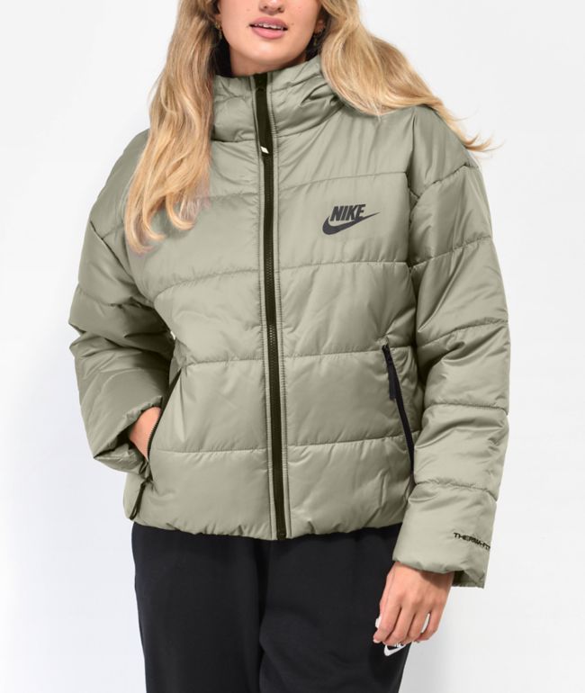 Nike Sportswear Therma Fit Tan Puffer Jacket