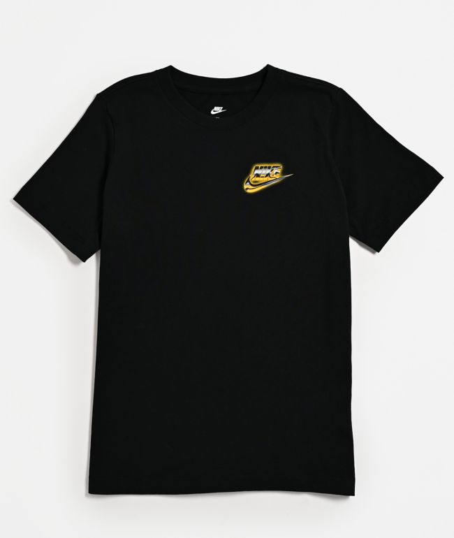 Nikes SB Kids Medal Black T-Shirt - thumbnail 2