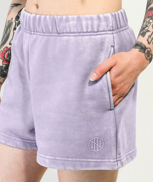 Ninth Hall Fundamentals Jara Orchid Relaxed Sweat Shorts - thumbnail 3