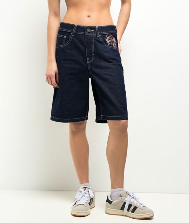 Ninth Hall Idle Dark Blue Shorts - thumbnail 2