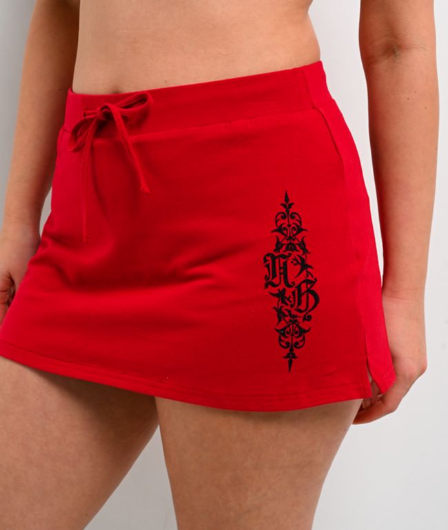 Ninth Hall Khloe Jester Red Skirt - thumbnail 3