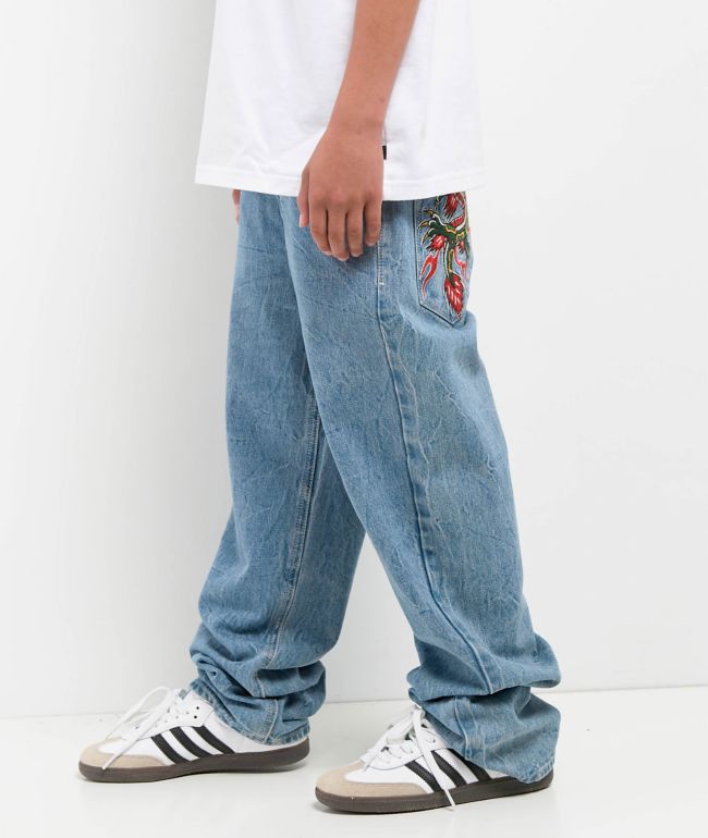 Ninth Hall Kids Ambush Blue Wash Jeans - thumbnail 3