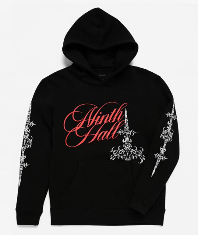 Ninth Hall Kids The Grave Black Hoodie