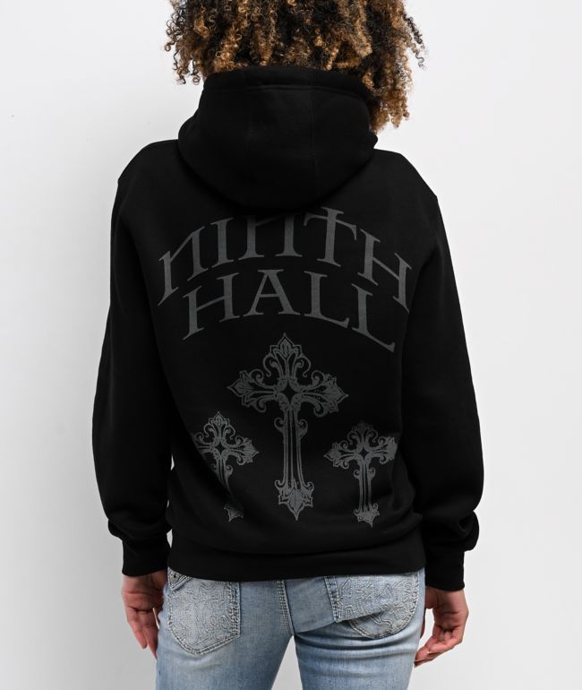 Ninth Hall Night Crawler Black Zip Hoodie - thumbnail 2