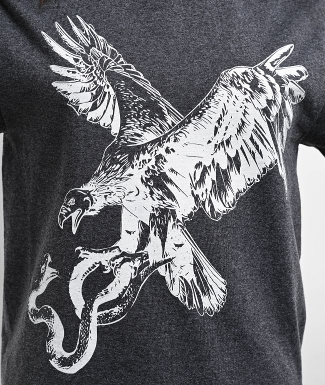 Ninth Hall Prey Charcoal T-Shirt - thumbnail 3