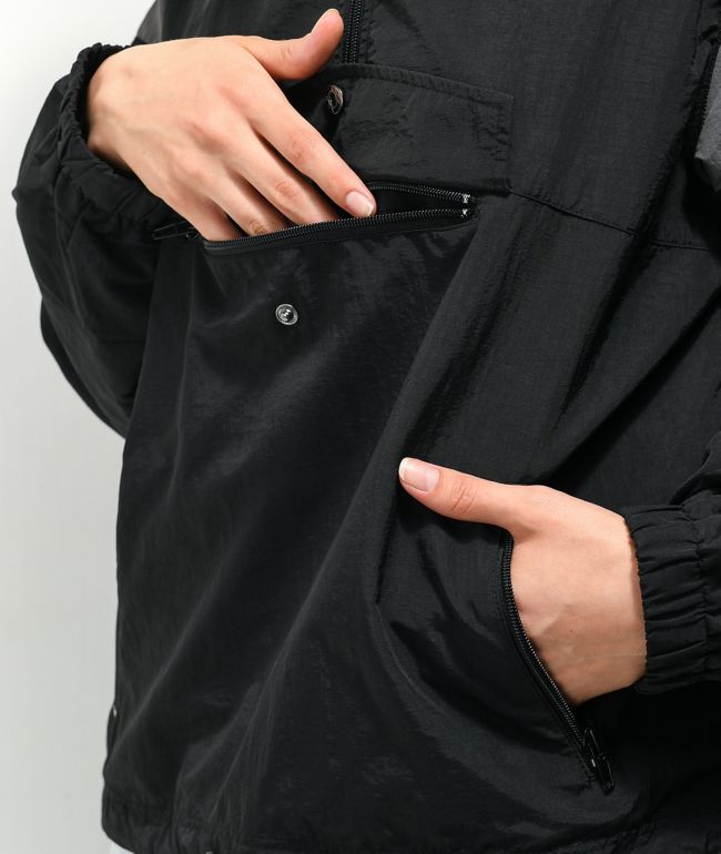 Ninth Hall Ridley Black Anorak Jacket - thumbnail 3