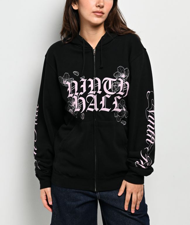 Ninth Hall Serenity Black Zip Hoodie - thumbnail 3