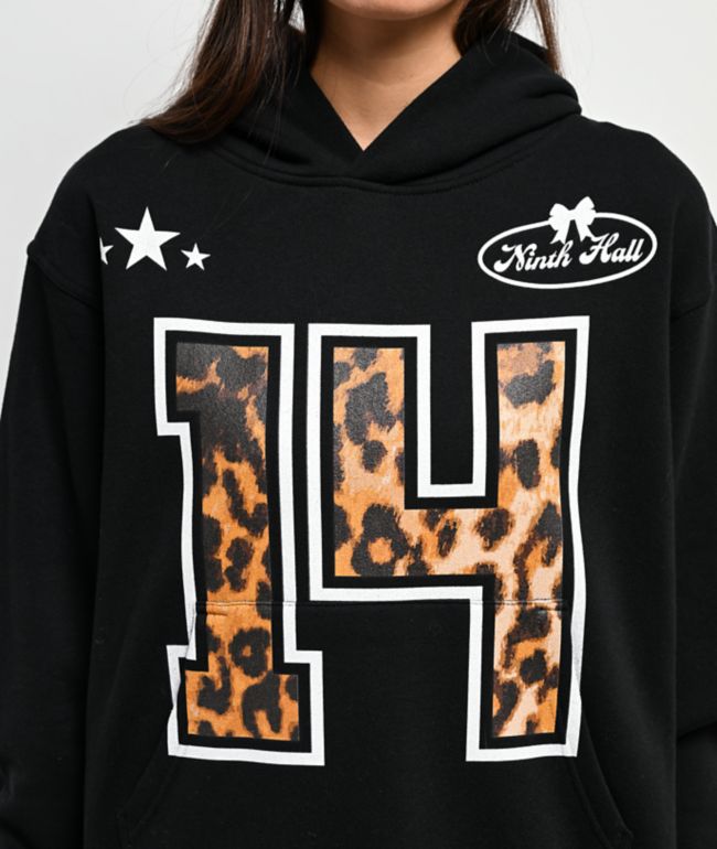 Ninth Hall Varsity Rose Black Hoodie - thumbnail 3