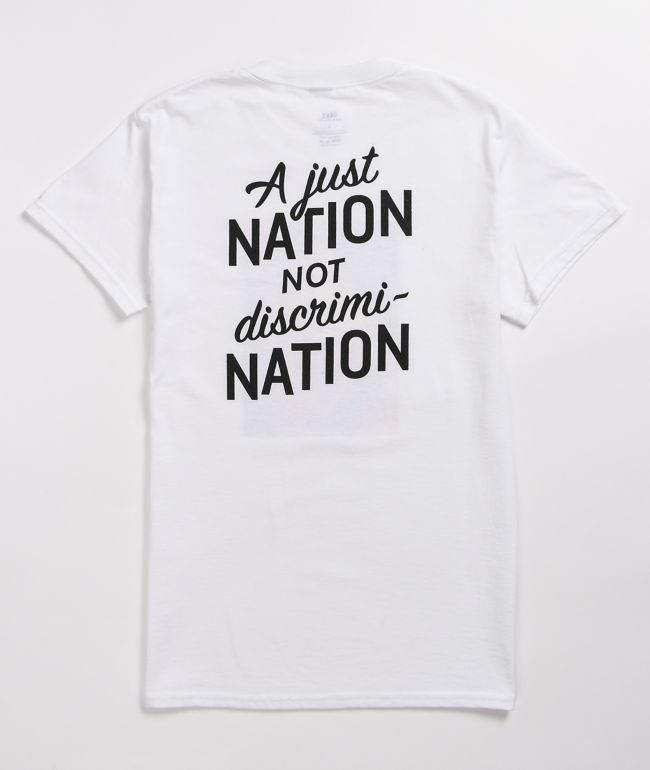 Obey Bias By Numbers White T-Shirt - thumbnail 2