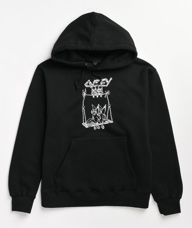 Obey Cast Out 2 Black Hoodie