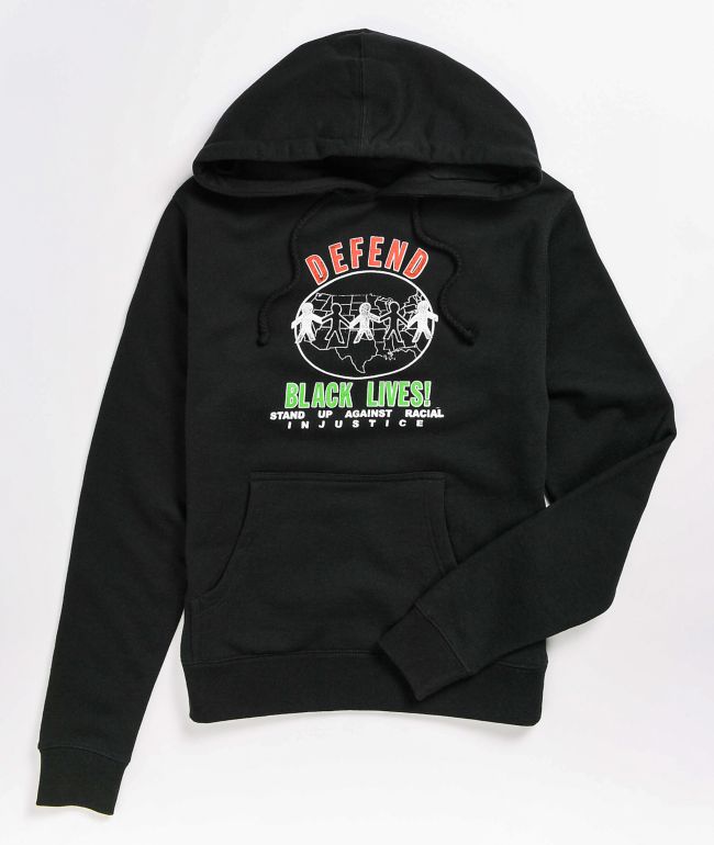 Obey Defend Black Lives Black Hoodie