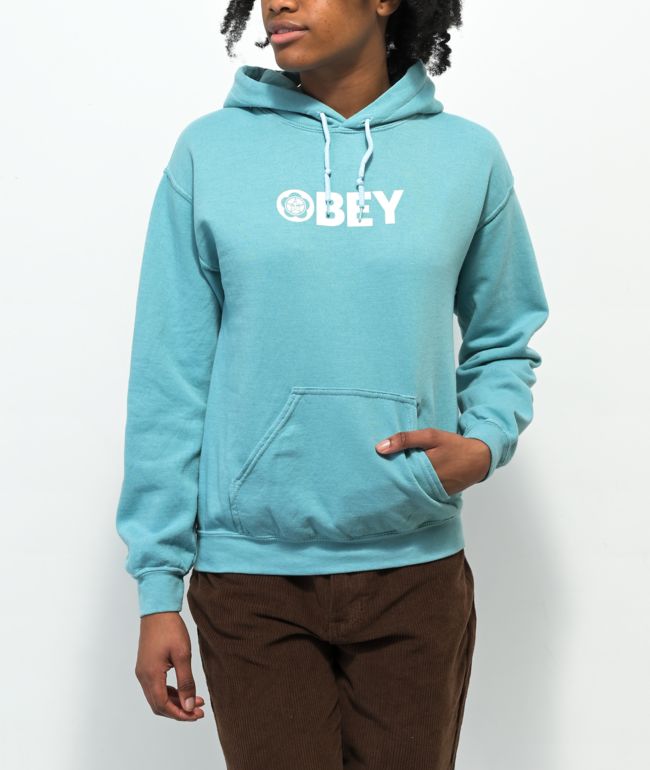 Obey Freedom Blue Hoodie