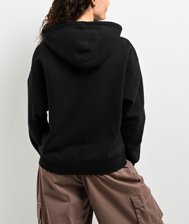Obey Gallery Black Hoodie - thumbnail 2
