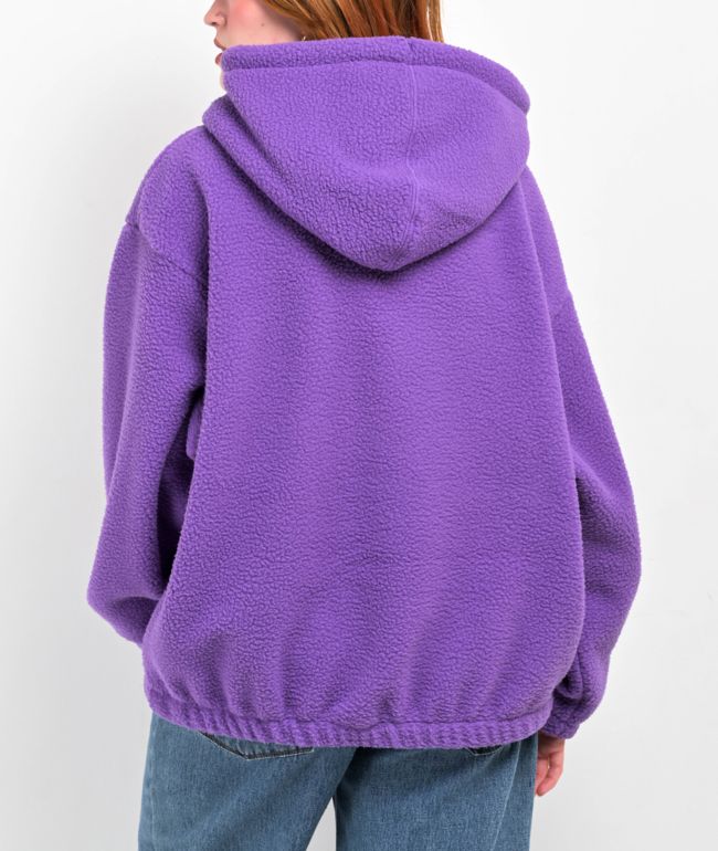 Obey Harper Purple Hoodie - thumbnail 2