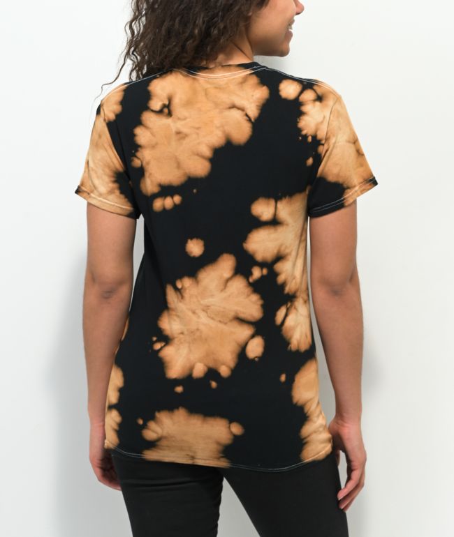 Obey Icon Face Black Bleach Wash T-Shirt - thumbnail 2
