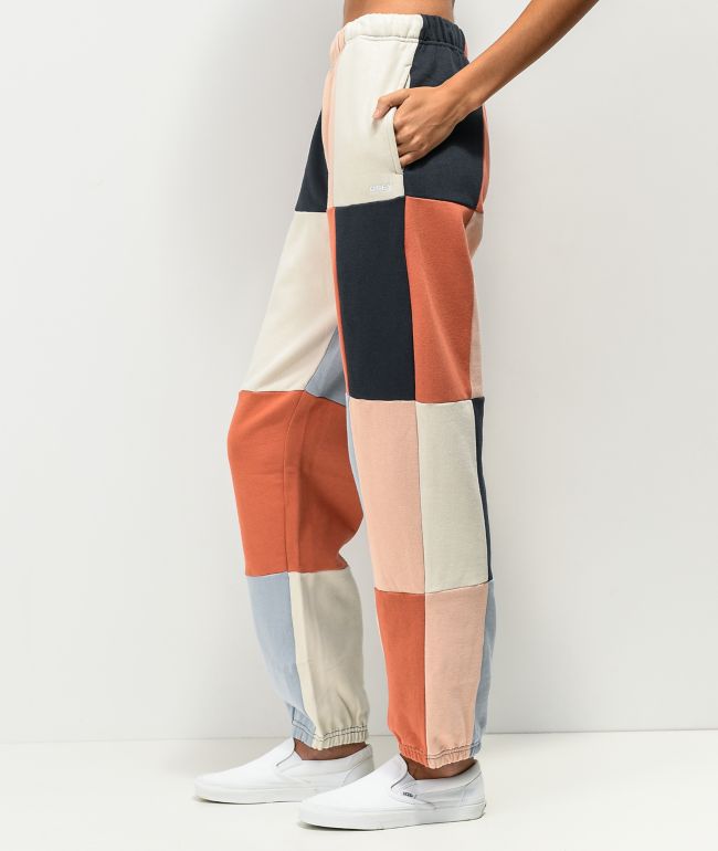 Obey Lockdown Colorblock Sweatpants - thumbnail 3