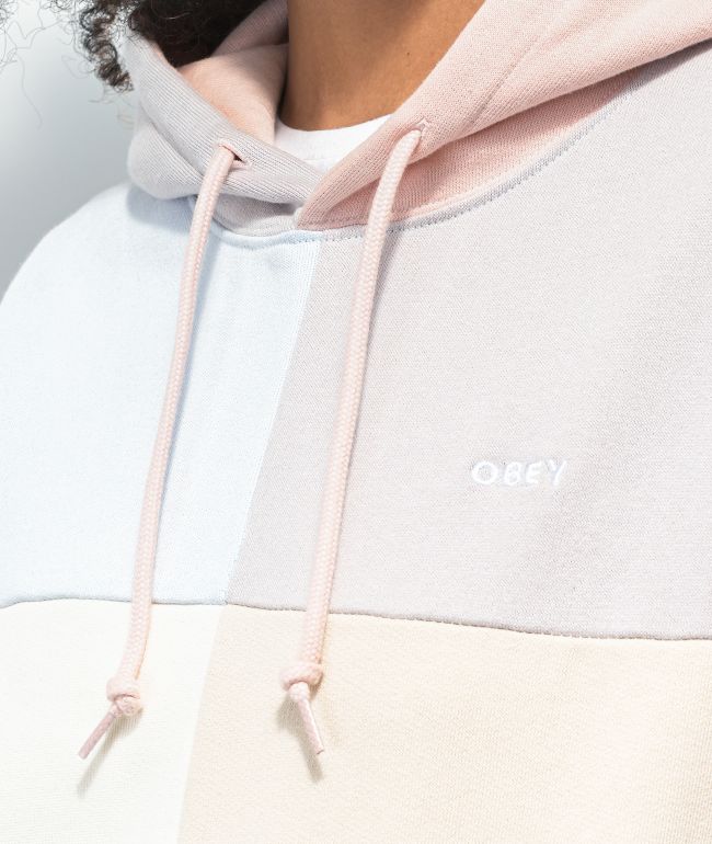 Obey Lockdown Pastel Colorblock Hoodie - thumbnail 3