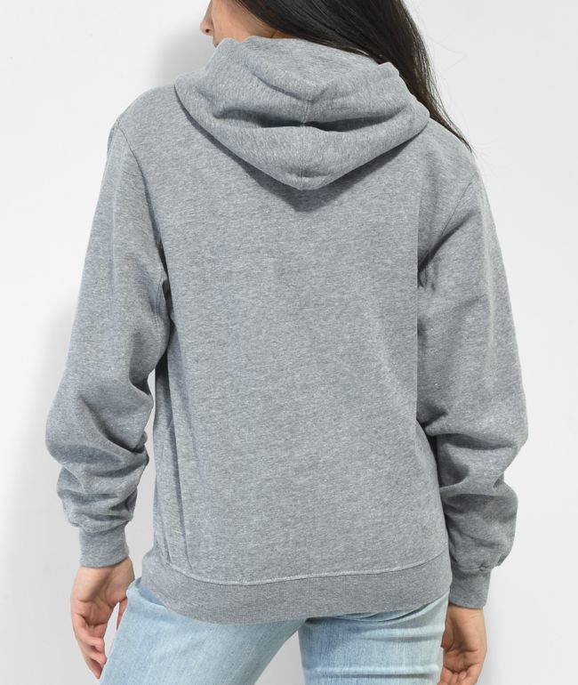 Obey Make Art Not War Heather Grey Hoodie - thumbnail 3