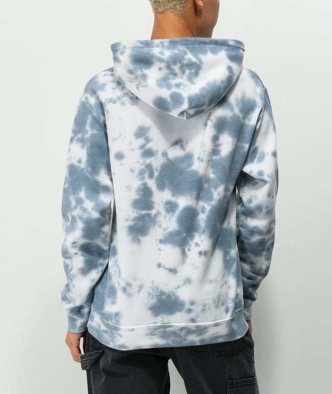 Obey No Evil Grey Tie Dye Hoodie - thumbnail 2