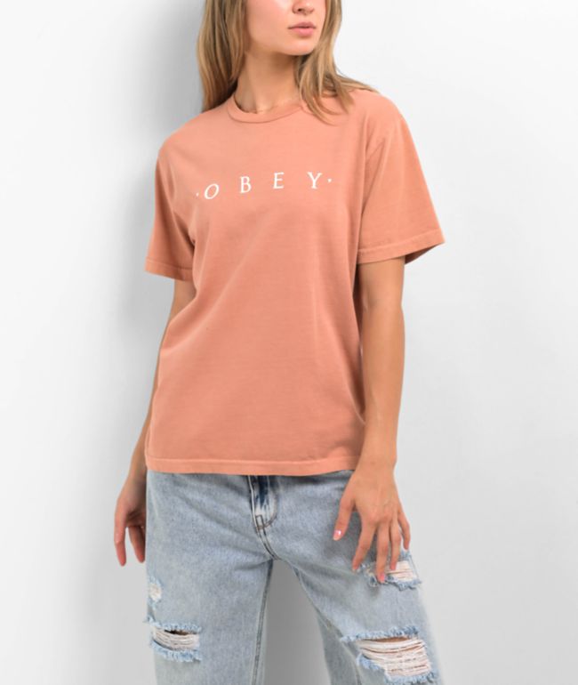 Obey Novel Clay Wash T-Shirt