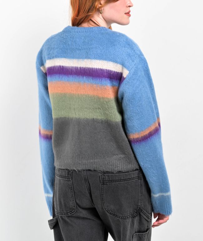 Obey Rosalie Striped Cardigan - thumbnail 2