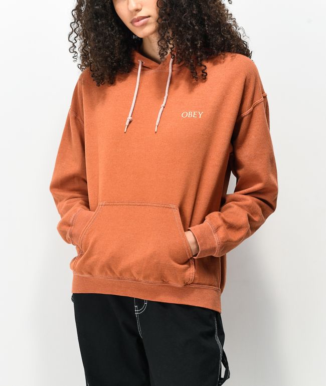 Obey Wake Up Ginger Hoodie - thumbnail 2