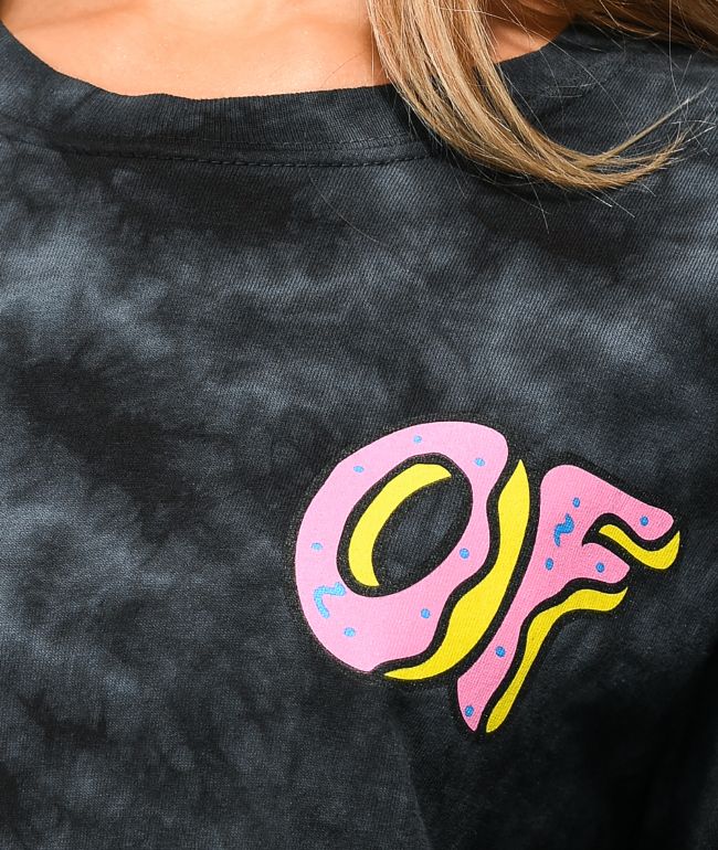 Odd Future Black Wash Tie Dye T-Shirt - thumbnail 3