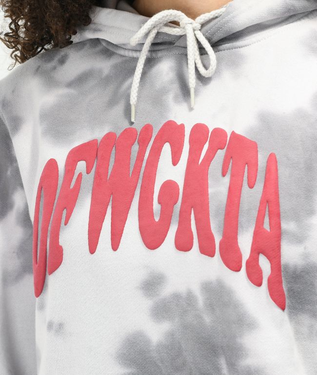Odd Future Grey Tie Dye Hoodie - thumbnail 3