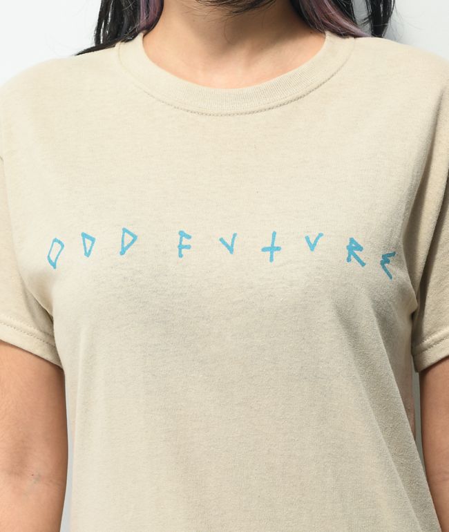 Odd Future Grid Lock Sand T-Shirt - thumbnail 3