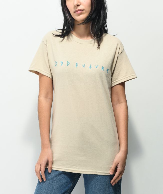 Odd Future Grid Lock Sand T-Shirt - thumbnail 2
