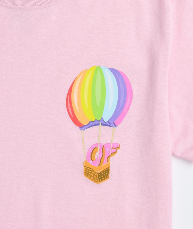 Odd Future Hot Air Balloon Pink T-Shirt - thumbnail 3