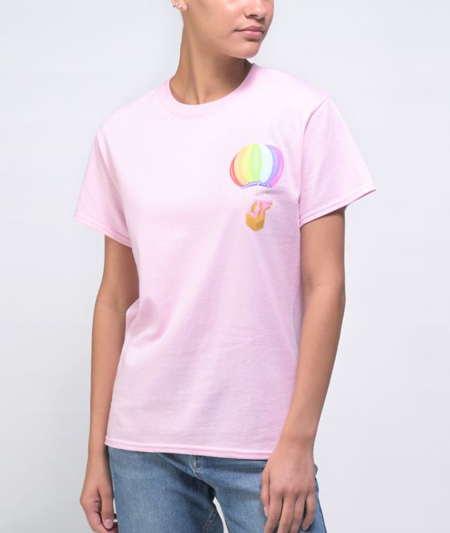 Odd Future Hot Air Balloon Pink T-Shirt