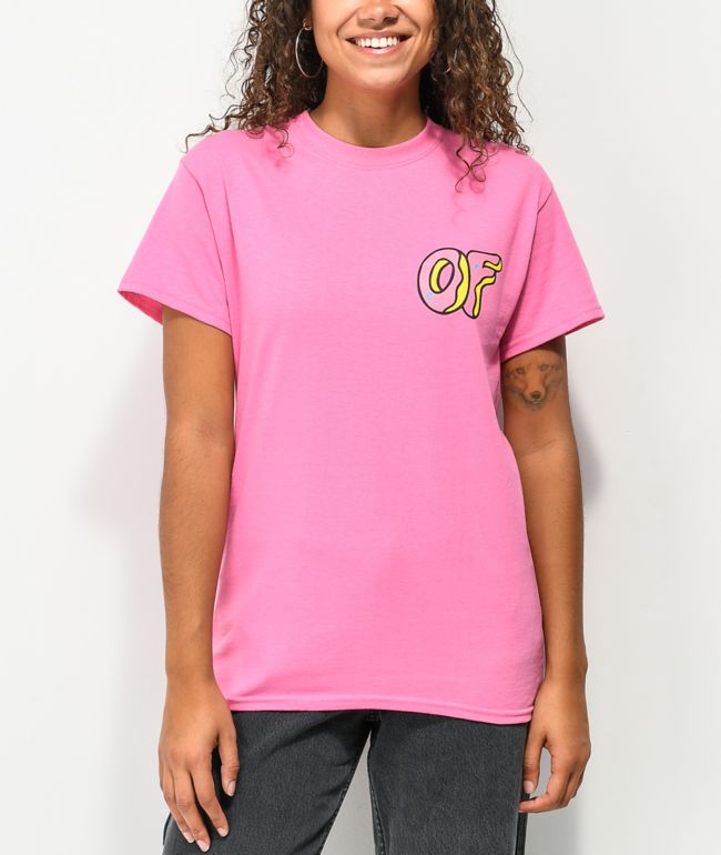 Odd Future Logo Pink T-Shirt - thumbnail 2