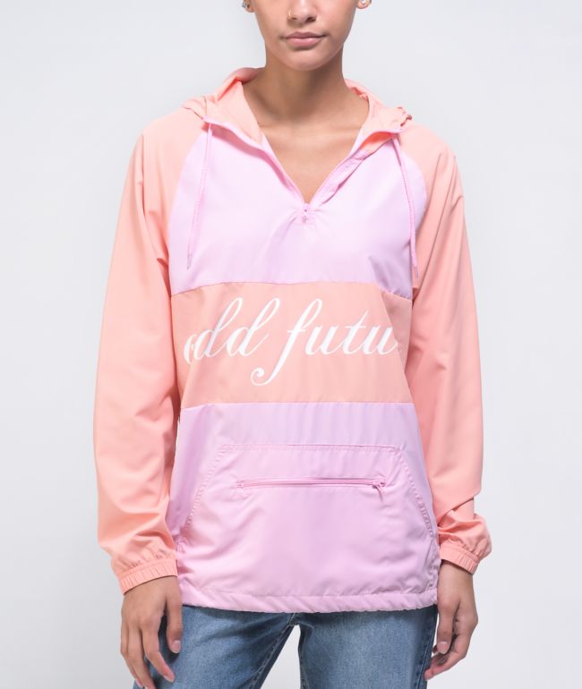 Odd Future Pink & Orange Anorak Jacket
