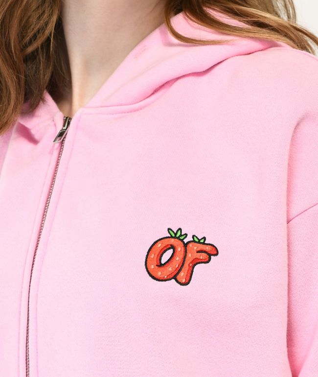 Odd Future Strawberry Crop Zip Hoodie - thumbnail 3
