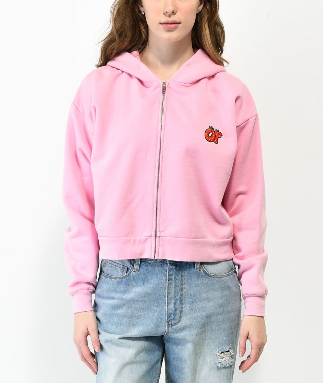 Odd Future Strawberry Crop Zip Hoodie
