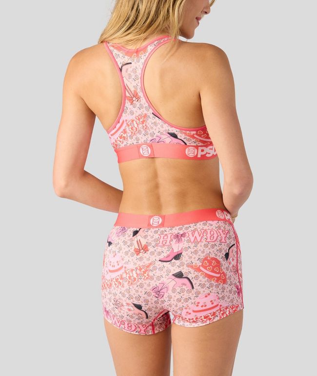 PSD Howdy Love Pink Boyshort Underwear - thumbnail 2