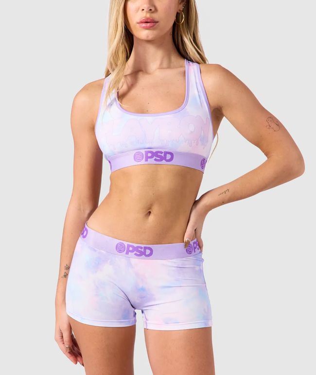 PSD Icy Drip Purple Boyshort Underwear - thumbnail 3