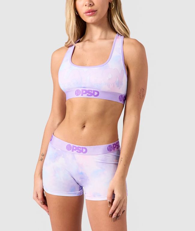 PSD Icy Drip Purple Sports Bra - thumbnail 3
