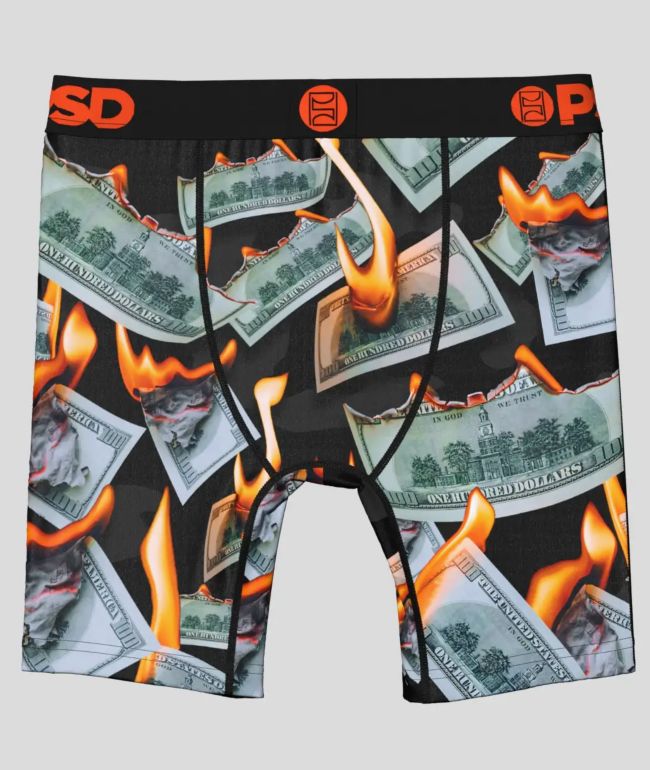 PSD Kids Fire Stacks Boxer Briefs - thumbnail 2