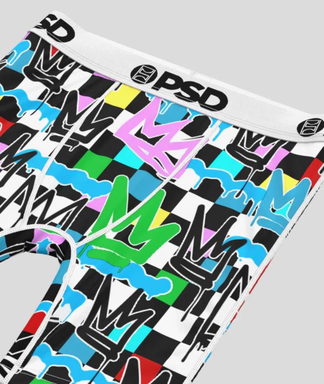 PSD Kids King Check Boxer Briefs - thumbnail 3